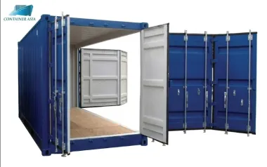 Container khô mở cửa hông