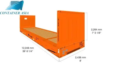 Container Flat Rack 40 Feet