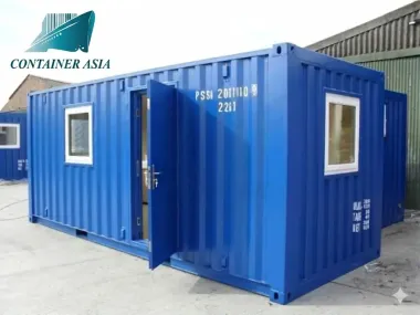Container Văn Phòng 20 Feet Có Toilet