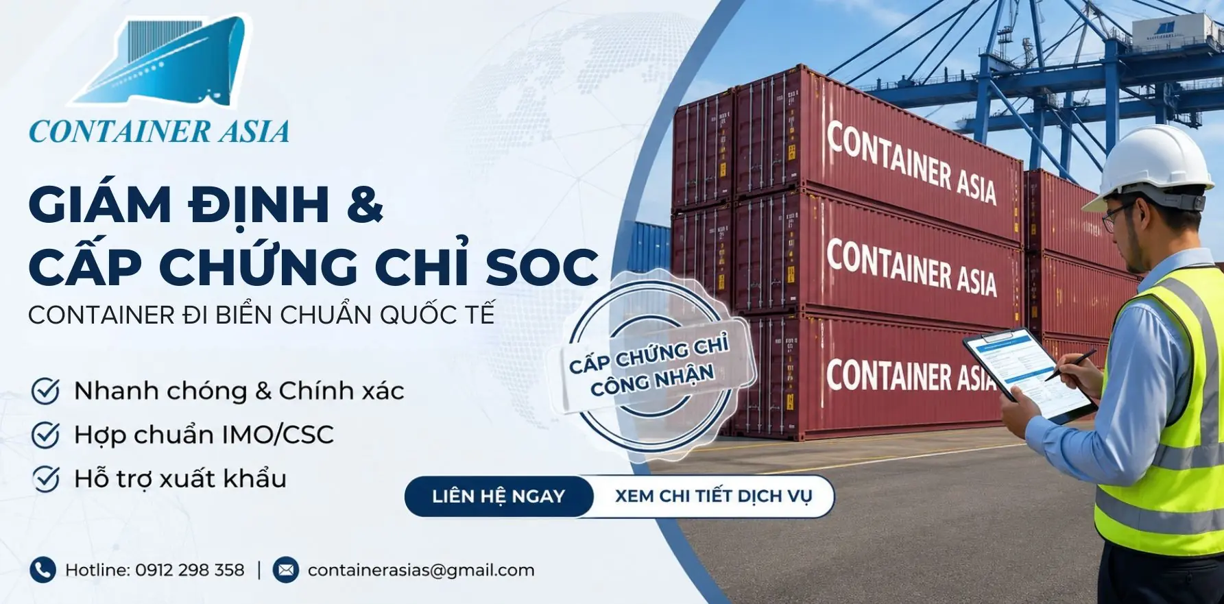 CÔNG TY TNHH THƯƠNG MẠI – DỊCH VỤ CONTAINER ASIA