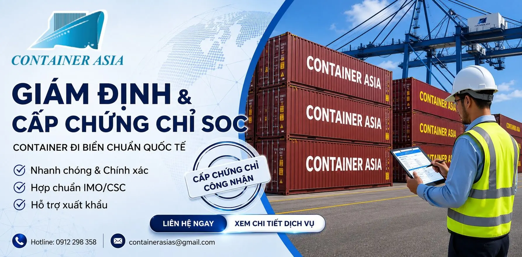 CÔNG TY TNHH THƯƠNG MẠI – DỊCH VỤ CONTAINER ASIA