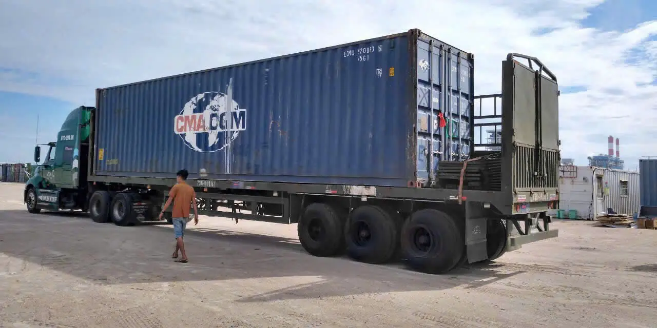 Vận chuyển Container đường bộ
