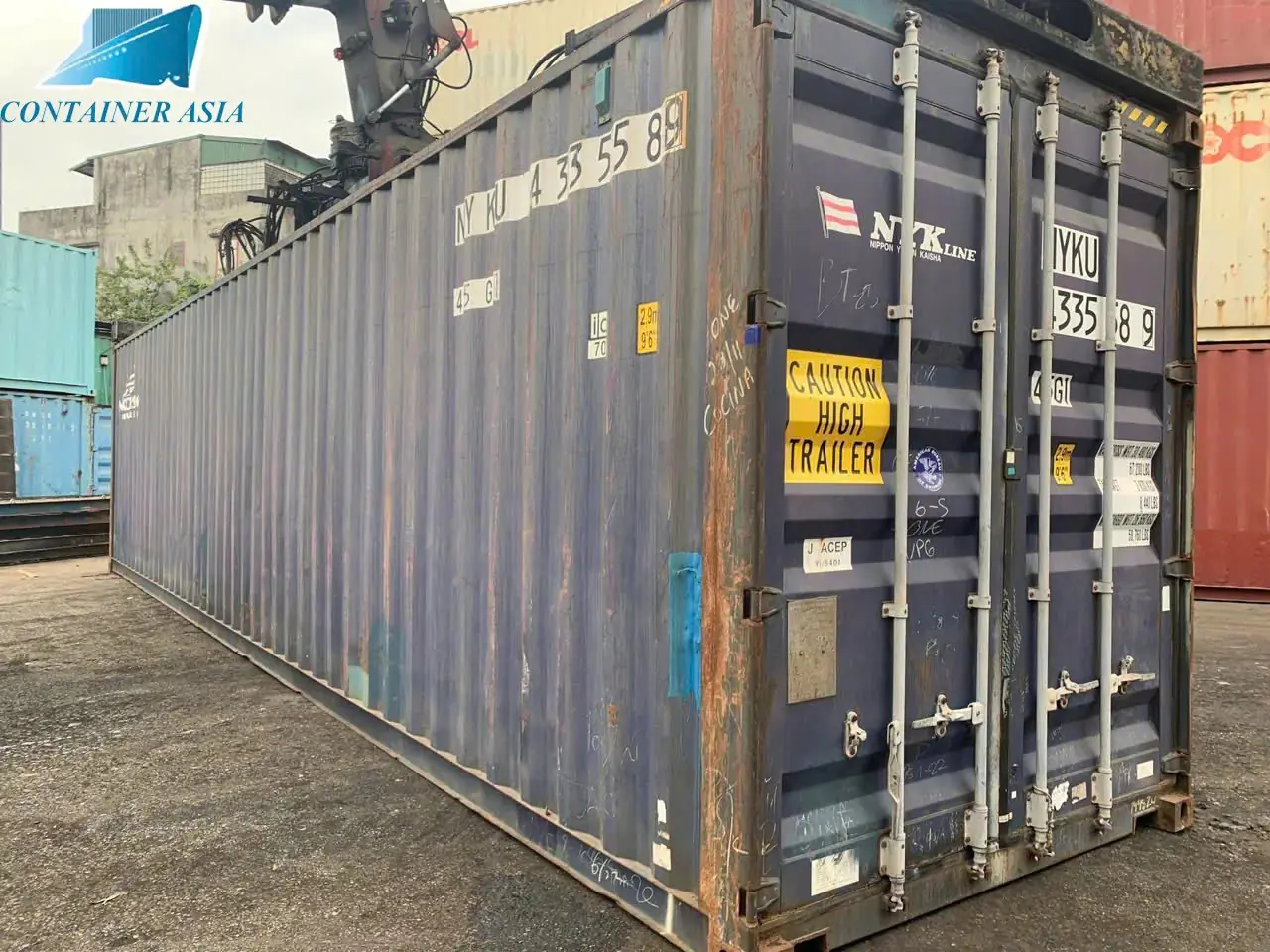 Bán thùng container cũ tại Đà Nẵng đã qua sử dụng giá rẻ