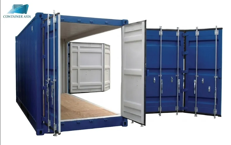 Container khô mở cửa hông