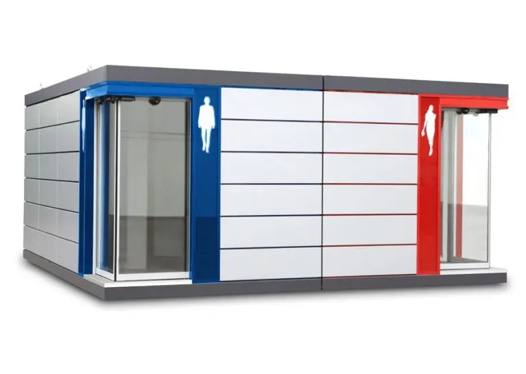 Container toilet 20 feet có hố gas