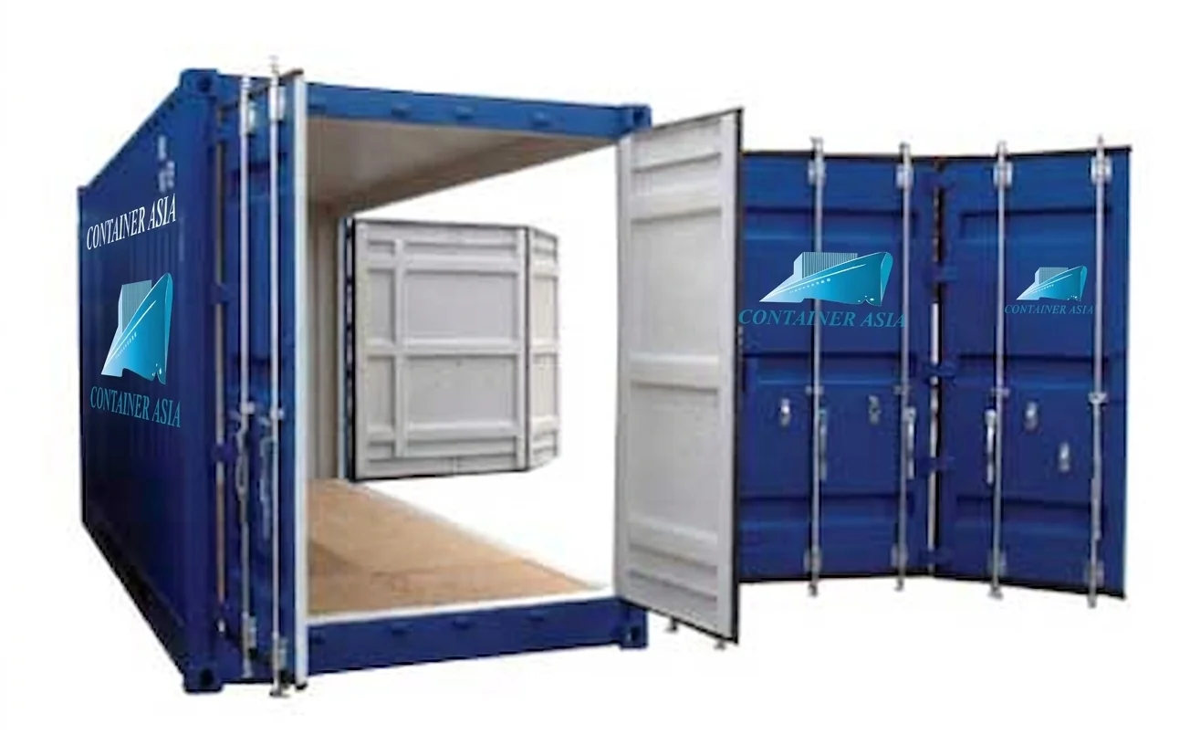 Container khô mở cửa hông