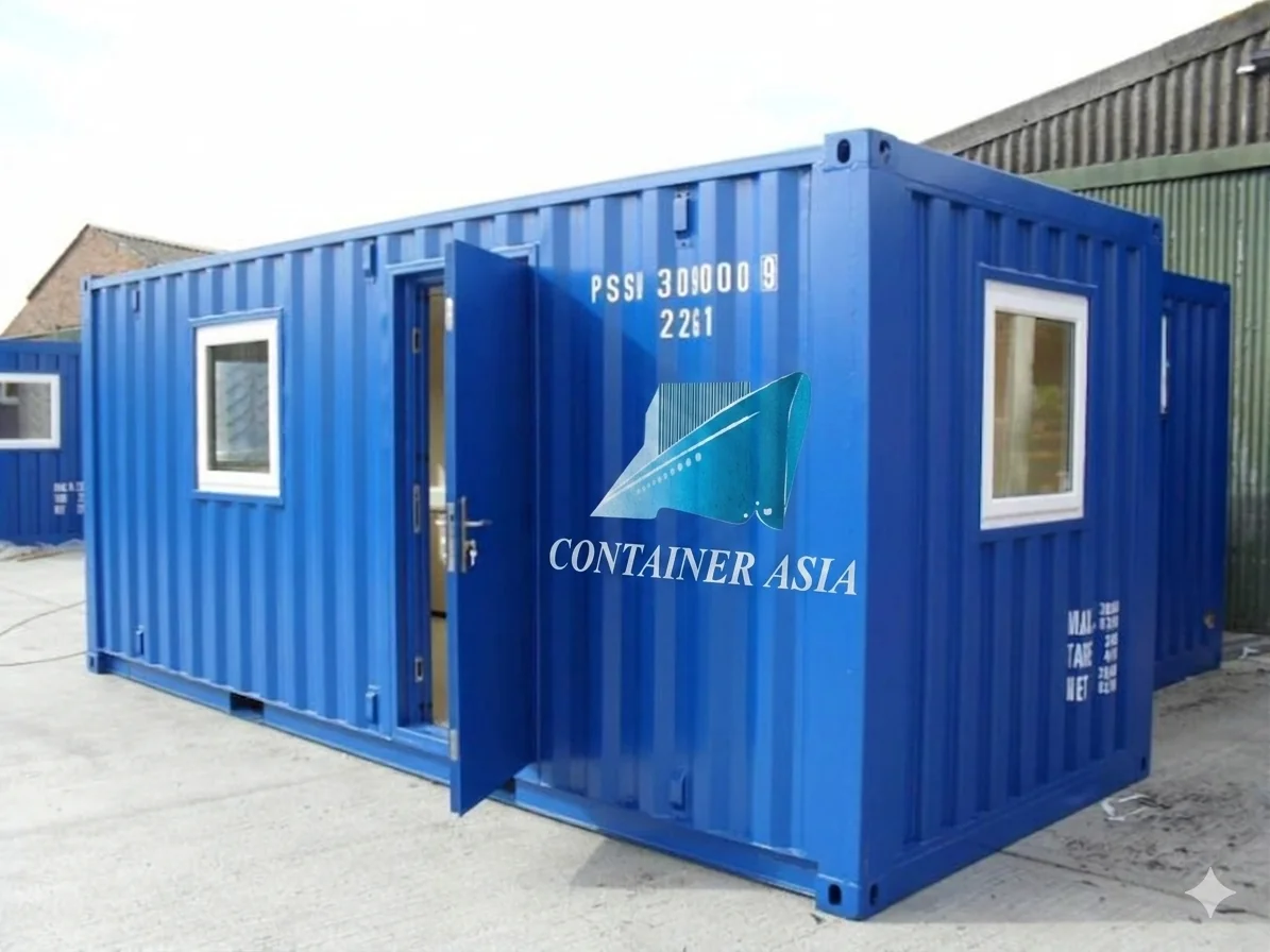 Container Văn Phòng 20 Feet Có Toilet